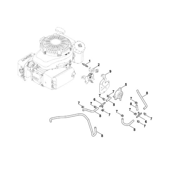 Picture of H - Pompa carburante HD775 (HD775-3024)
